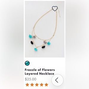 ModCloth Frazzle of Flowers necklace